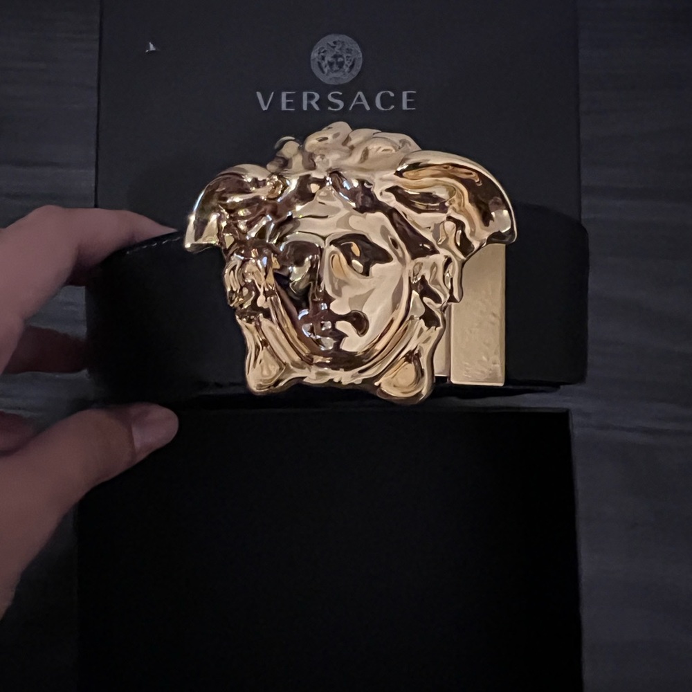 LA MEDUSA GRECA VERSACE BELT
